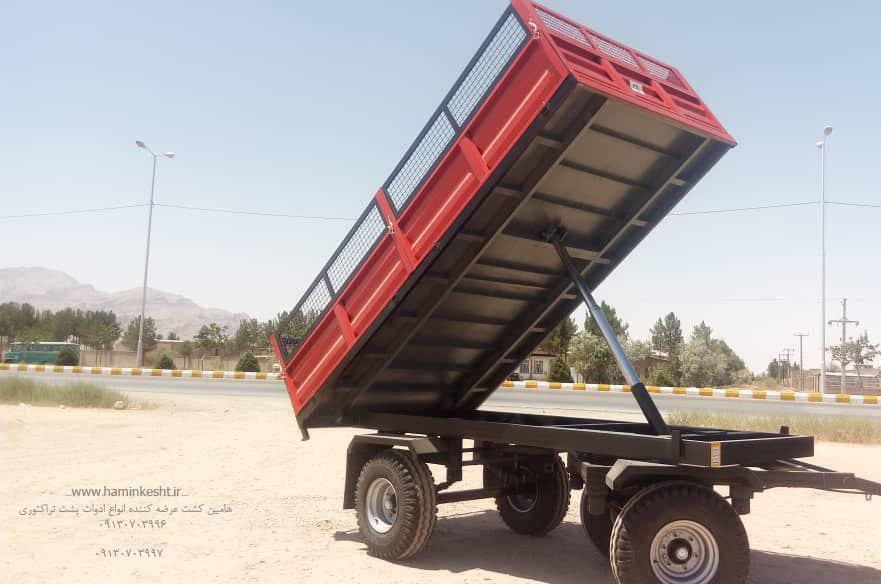 فروش ویژه تریلی های تک محور جفت محور تراکتور در بازار های داخلی