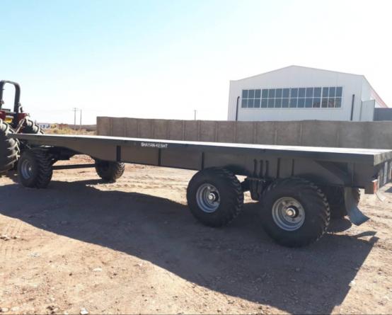 سفارش تریلی کفی پشت تراکتوری