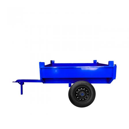 عرضه تریلی پشت تراکتوری کار کرده