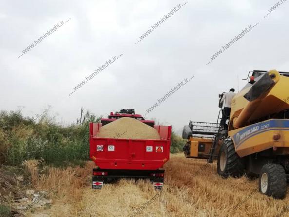 میزان سرمایه لازم برای تولید انواع تریلی پشت تراکتوری